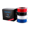 EasyPrint PLA  Filament Value Pack Standard - 1.75mm - 4x 500 g (Total 2 kg) - White, Black, Red, Blue