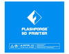 Flashforge Guider II Build Surface 305x263mm