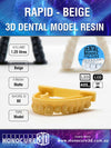 Monocure 3D - Rapid Dental Resin - 1,25 l - Beige