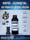 Monocure 3D Rapid Resin - 500 ml - Gunmetal Grey